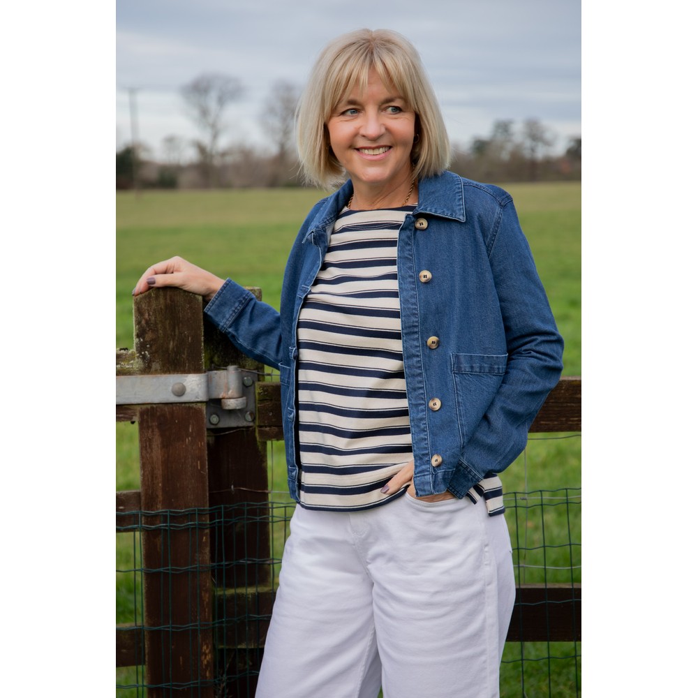 Lily & Me Stratton Denim Jacket Blue