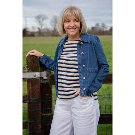 Lily & Me Stratton Denim Jacket - Blue