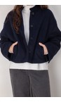 Chalk Navy Edwina Jacket  