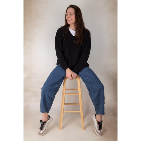 NOEN Blue Barrel Leg Jean - Blue