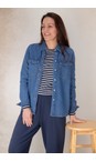 Mos Mosh 401 Blue Natalie Denim Shirt  