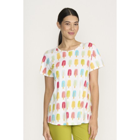 Foil Here Comes Summer Tee - Blue