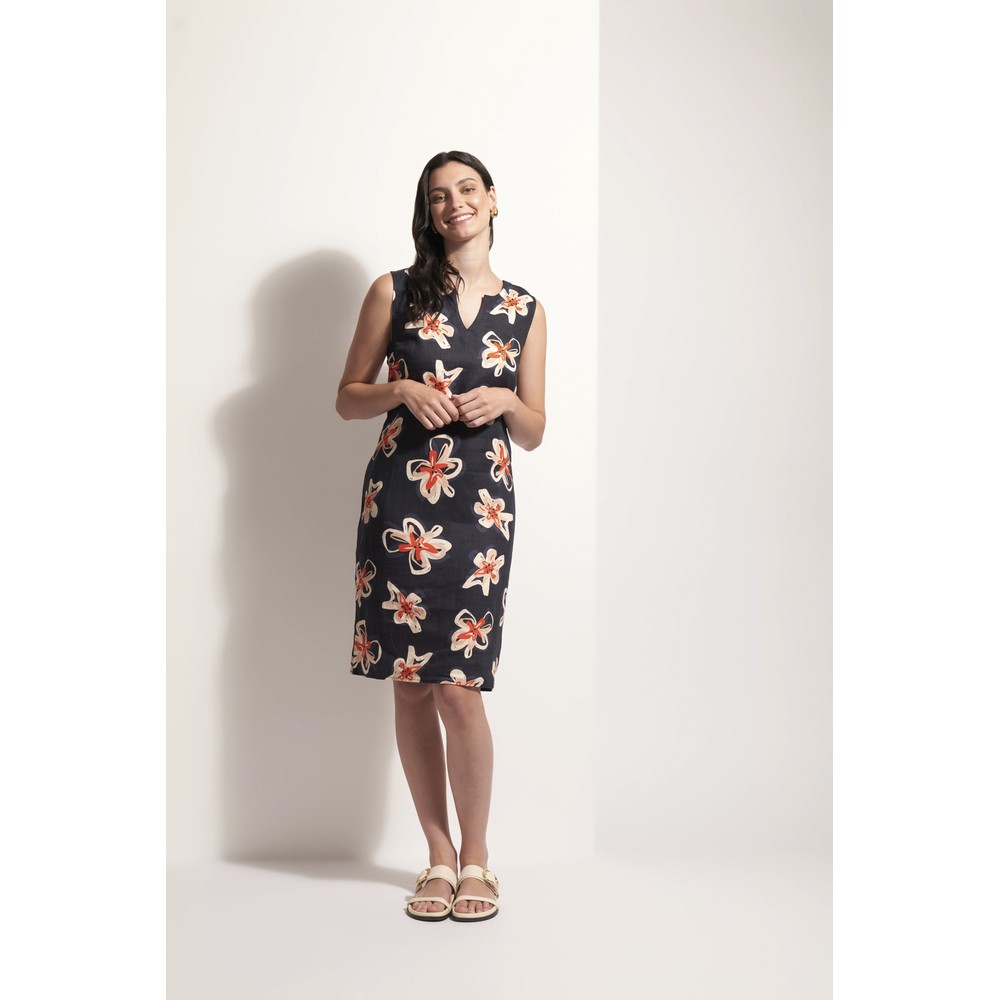 Foil Sun-Sational Flower Doodle Dress Flower Doodle