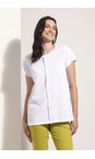 Foil White  Frill Factor Plain Tee  