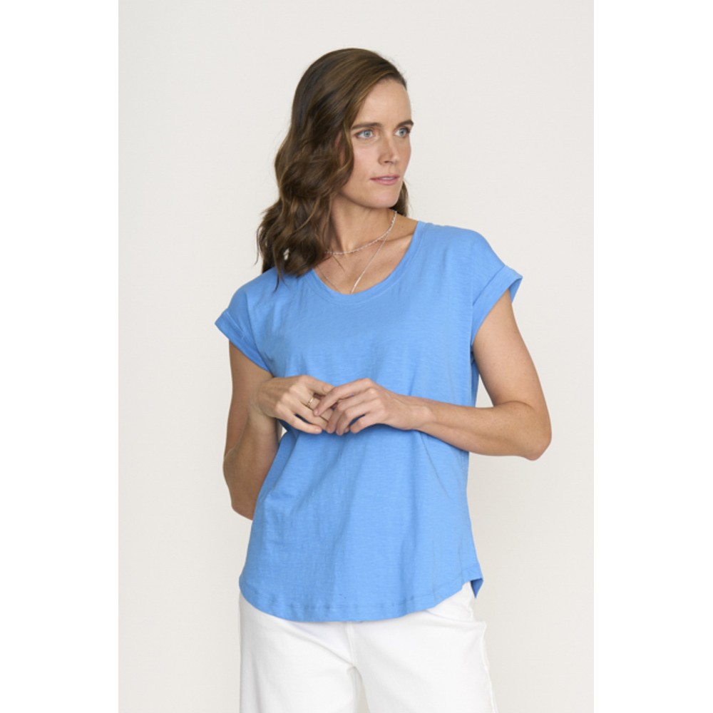 Foil Roll Model Regatta Blue Plain Tee Regatta Blue