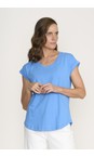 Foil Regatta Blue Roll Model Regatta Blue Plain Tee  