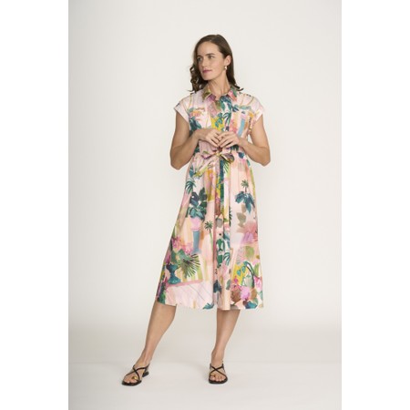 Foil Born Free Dress - Multicoloured