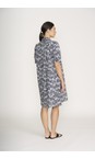 Foil Code Thats The Spirit Button Up Code Print Dress  