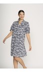 Foil Code Thats The Spirit Button Up Code Print Dress  