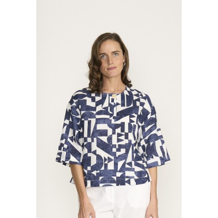 Foil Looking Sharp Best Angle Top - Black