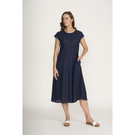 Foil Festival Eclipse Event Dress - Blue