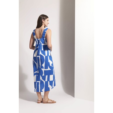 Foil Sunseeker Reflection Dress - Blue