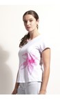 Foil Floret On Form Floret Tee  