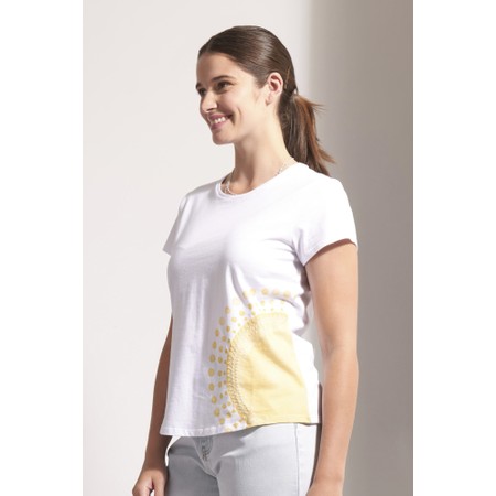 Foil On Form Sunshine Tee - Yellow