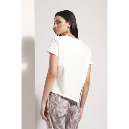 Foil Just Jokes White Tee - White