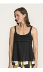 Foil Black  In To The Fray Black Tank  