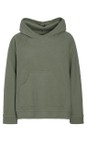 Henriette Steffensen Dusty Green Dusty Green Fleece Hoodie Top  