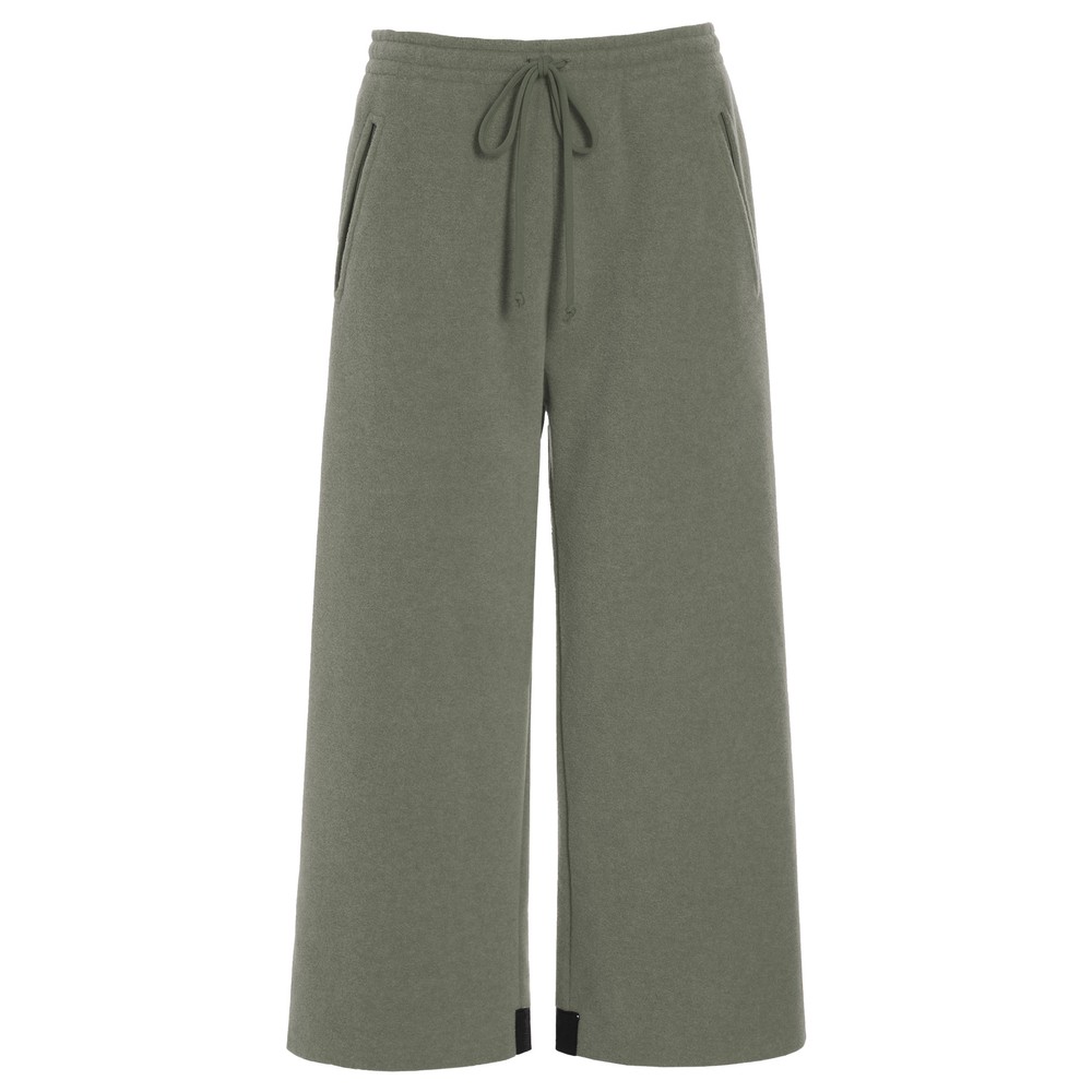 Henriette Steffensen Fleece Crop Dusty Green Trouser Dusty Green