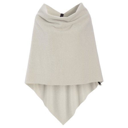 Henriette Steffensen Recycled Fleece Kit Relaxed Poncho - Beige