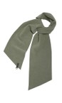 Henriette Steffensen Dusty Green Thin Dusty Green Fleece Scarf  