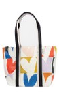 Caroline Gardner Multi Multi Checkmate Heart Weekend Bag  