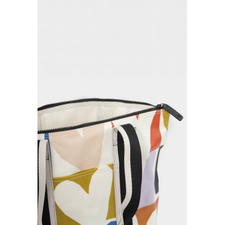 Caroline Gardner Multi Checkmate Heart Weekend Bag - Multicoloured