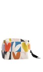 Caroline Gardner Multi Multi Checkmate Heart Mini Cube Cosmetic Bag  