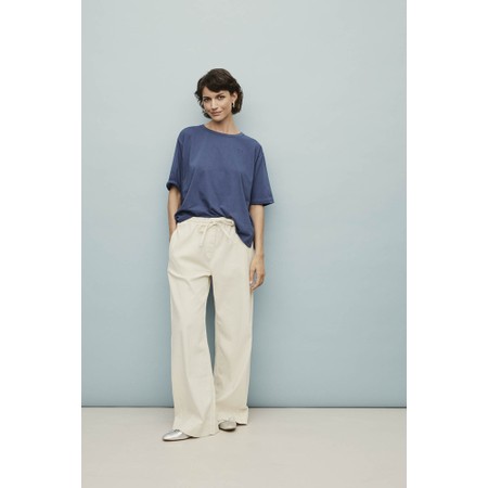 Masai Clothing MaPolyxena Festival Denim Trouser - Off-White