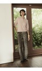 Masai Clothing Otter MaPassang Animal Print Denim Trouser  