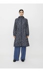 Masai Clothing Navy Blazer MaTrina Print Raincoat  