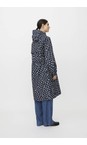 Masai Clothing Navy Blazer MaTrina Print Raincoat  