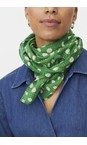 Masai Clothing Mint Green MaAmivra Mint Green Spotted Cotton Scarf  