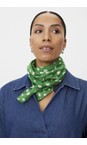 Masai Clothing Mint Green MaAmivra Mint Green Spotted Cotton Scarf  