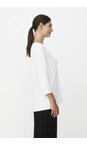 Masai Clothing White  MaCecille Solid Jersey Top  