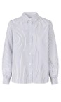 Masai Clothing Jet Stream MaIsavora Embroidered Stripe Shirt  