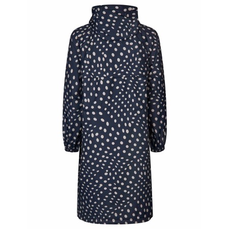 Masai Clothing MaTrina Print Raincoat - Blue