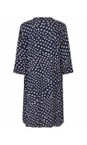 Masai Clothing Navy Blazer MaNokolo Print Dress  