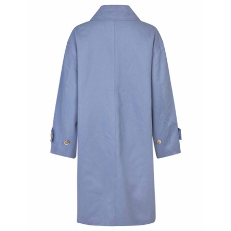Masai Clothing MaTerille Stonewash Coat - Blue