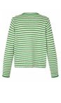 Masai Clothing Mint Green MaLucanja Mint Green Knit Stripe Cardigan  
