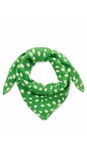 Masai Clothing Mint Green MaAmivra Mint Green Spotted Cotton Scarf  