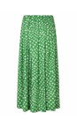 Masai Clothing Mint Green MaSiffan Mint Green Print Skirt  