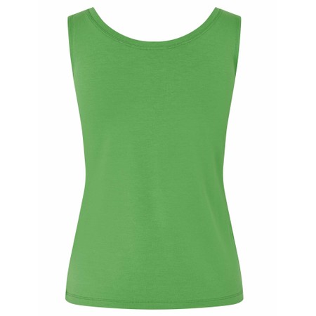 Masai Clothing MaEls Mint Green Basic Jersey Vest Top - Green