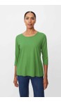 Masai Clothing Mint Green MaCecille Mint Green Solid Jersey Top  
