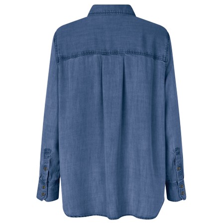 Masai Clothing MaIshana Soft Blue Denim Shirt - Blue