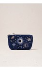 Elizabeth Scarlett Boho Mysticism Navy Boho Mysticism Navy Velvet Coin Purse  