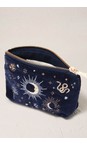 Elizabeth Scarlett Boho Mysticism Navy Boho Mysticism Navy Velvet Coin Purse  
