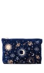 Elizabeth Scarlett Boho Mysticism Navy Boho Mysticism Navy Everyday Velvet Pouch  