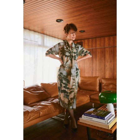 One Hundred Stars Rivers And Trees Rachel Dress - Multicoloured