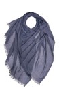 Gemini Label Accessories Denim Cotton Modal Blend Denim Plain Scarf  