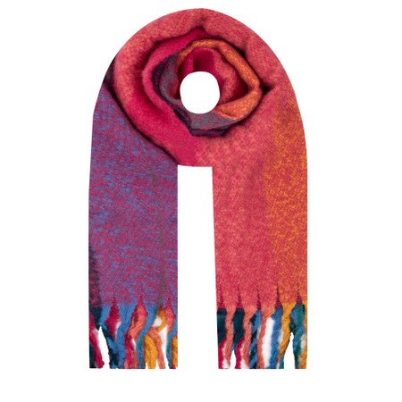 Gemini Label Accessories Multi Bright Stripe Scarf - Multicoloured